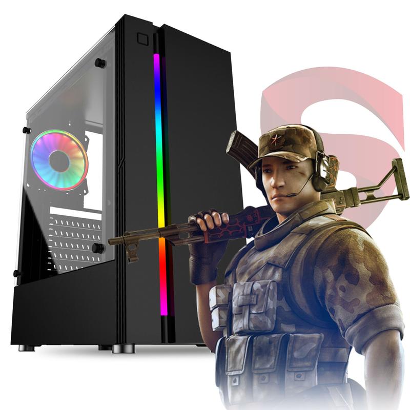 ゲーミングPC/i5 9400F/500GB/GTX/MS Office搭載 PC Gamer Intel Core i5 9400F Nona Geração (Radeon RX 580 8GB) RAM